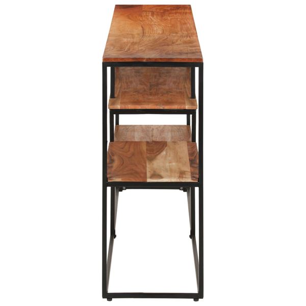 vidaXL Skjenk 150x30x75 cm heltre akasie