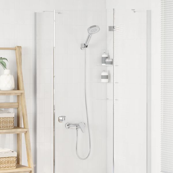 vidaXL Dusjhode Sett Krom G 1 / 2 tommer