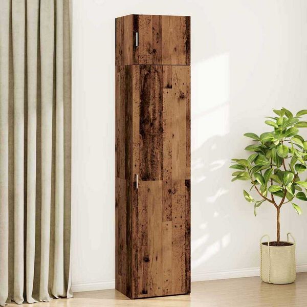 vidaXL Serviesskap 3 pcs Gammelt tre