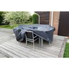 Nature Hagem&oslash;beltrekk for runde bord 205x205x90 cm