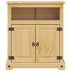 vidaXL Baderomsskap Corona 70x33x80 cm heltre furu