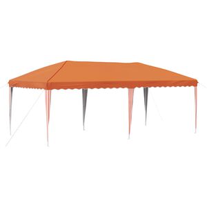 vidaXL Pop-up Festtelt 575 x 290 x 245 cm Oransje