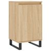 vidaXL Skjenk sonoma eik 40x35x70 cm konstruert tre