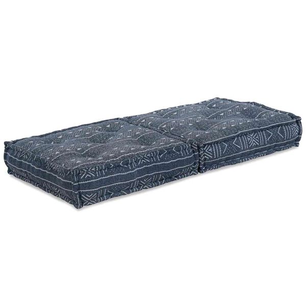 vidaXL Modulsofa Indigo Trykk 70 x 70 x 36 cm stoff