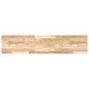 vidaXL Flytende hylle 140x30x2 cm ubehandlet heltre akasie
