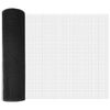 vidaXL Gjerdep&aring;le Gr&aring; 100 x 0,8 m (16 x 16 mm netting) St&aring;l og PVC