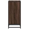 vidaXL Bokhylle brun eik 40x35x76 cm konstruert tre