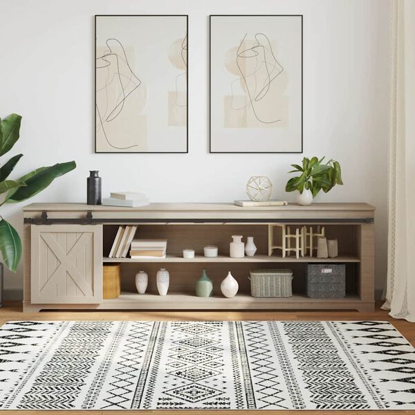 vidaXL Skyved&oslash;rsett for skap 213 cm karbonst&aring;l