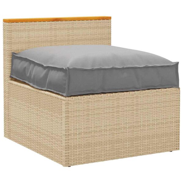 vidaXL Pute Gr&aring; 70 x 70 x 12 cm Oxford Stoff