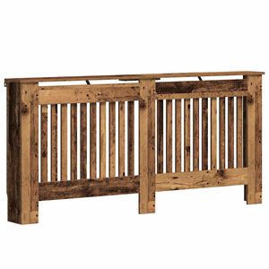 vidaXL Radiator Deksel Gamle tre 172 x 19 x 81,5 cm Konstruert tre