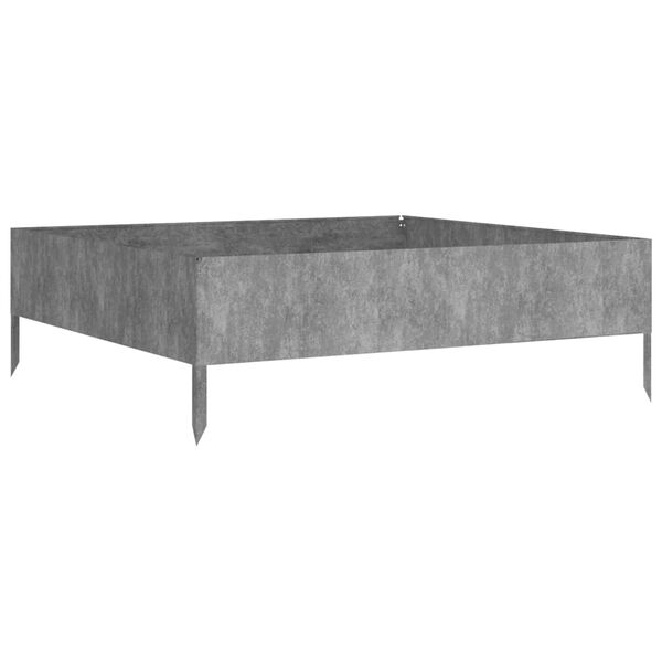 vidaXL Høybed 100x100x33,5 cm cortenstål