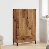 vidaXL Highboard gammelt tre 70x31x115 cm konstruert tre