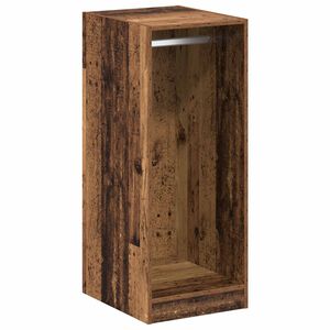 vidaXL Garderobeskap Gammelt tre 41 x 48 x 102 cm Konstruert tre
