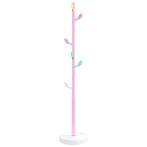 vidaXL Stumtjener rosa 172 cm pulverlakkert jern