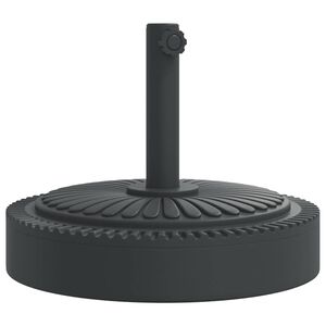 vidaXL Parasollfot for &Oslash;38 / 48 mm stenger 25 kg rund