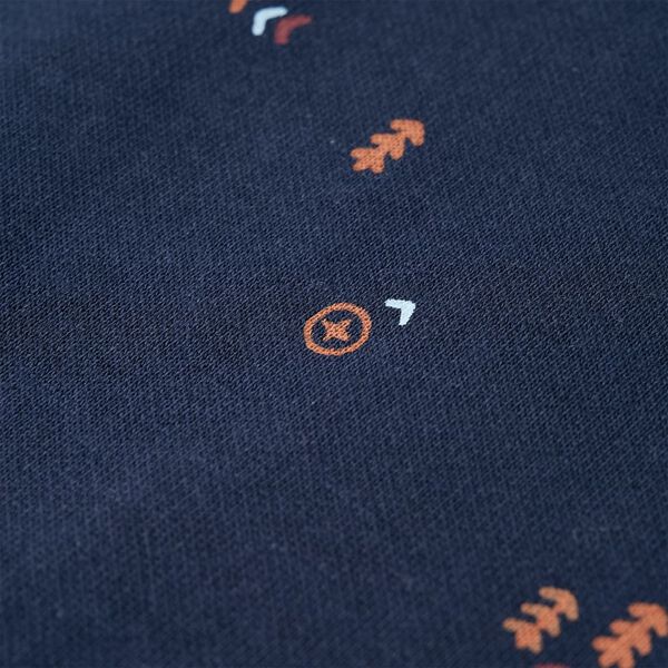 Barnegenser marinebl&aring; melert 104