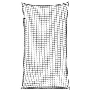 vidaXL Tilhengernett med elastisk tau svart 2,7x1,5 m PP