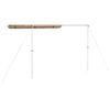 vidaXL Markise til bobil og campingvogn 4x2,5x2,15 m beige