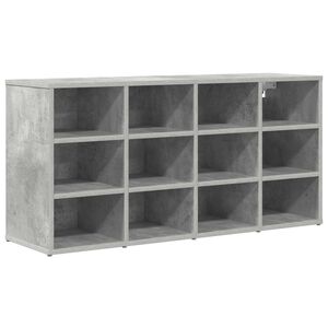 vidaXL Sko Skap 103 x 30 x 51 cm Konstruert tre Betonggr&aring;