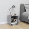 vidaXL TV-benk betonggr&aring; 37x35x37 cm konstruert tre