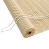 vidaXL Rullegardin Naturlig 60 x 220 cm Bambus