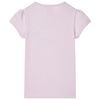T-skjorte for barn lilla 128