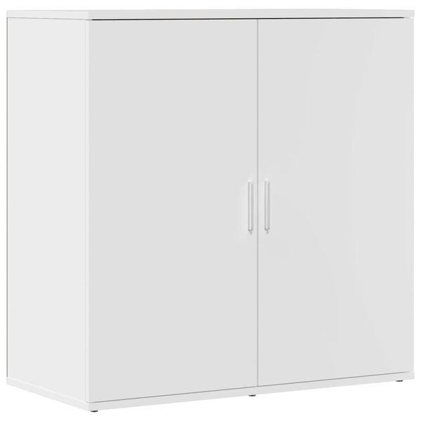 vidaXL Skjenker 2 stk hvit 79x38x80 cm konstruert tre