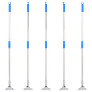 vidaXL Gulvnalh&aring;ndtak 5 stk 119,5 cm st&aring;l og plast