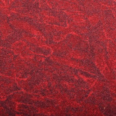 vidaXL Teppeløper 67x150 cm rød sklisikker