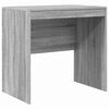 vidaXL Skrivebord Gr&aring; Sonoma 80 x 50 x 76 cm