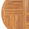 vidaXL Bordplate heltre teak 2,5 cm 90 cm