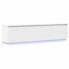 vidaXL TV-skap 180 x 38 x 49 cm Hvit Konstruert tre