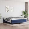 vidaXL Pocket Spring Sengmadrass Medium Bl&aring; 180x200x20 cm Stoffs