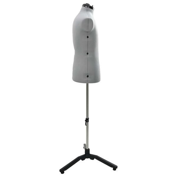 vidaXL Just&eacute;rbar kjoleform kvinne Gr&aring; 37.5-45.5 tommer stoff