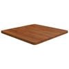 vidaXL Firkantet bordplate m&oslash;rkebrun 60x60x2,5 cm behandlet heltre eik