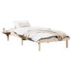 vidaXL Sengestamme Naturlig 75 x 190 cm Massiv furu