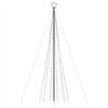 vidaXL LED Juletre med Spikes 1534 LEDs Kald Hvit 500 cm