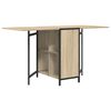 vidaXL Spisebord 144 x 60 x 75 cm Konstruert tre Sonoma eik