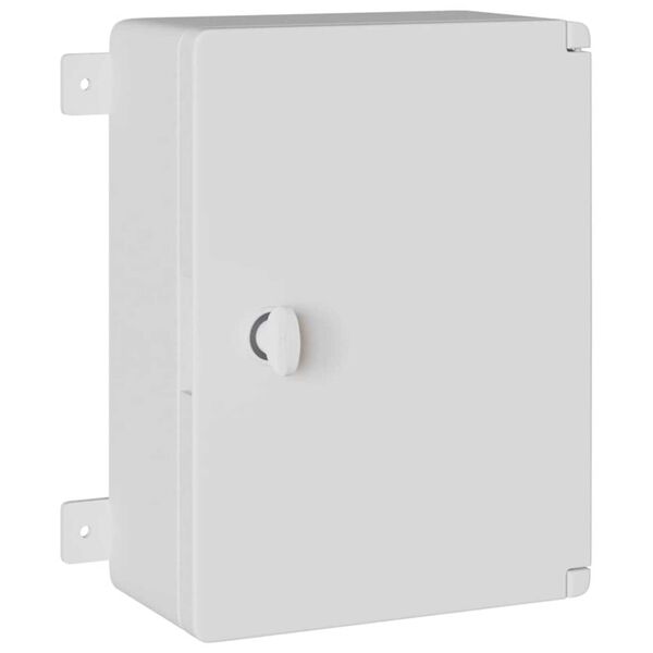 vidaXL Kontrollskap Gr&aring; 47 x 20 x 60 cm ABS-plast