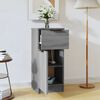 vidaXL Skjenk grå sonoma 30x30x70 cm konstruert tre