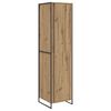 vidaXL Klesskap Kunstnerisk Eik 50 x 50 x 200 cm Konstruert tre