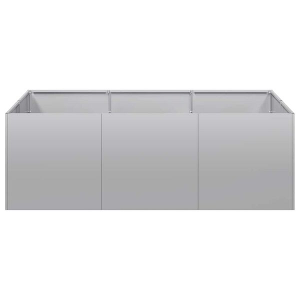 vidaXL Plantekasse 120x80x40 cm galvanisert st&aring;l