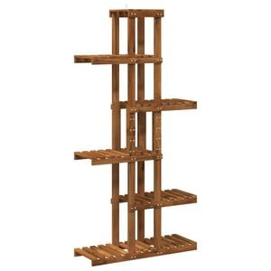 vidaXL Planteholder Naturlig 68 x 23,5 x 140 cm Solid akasietre