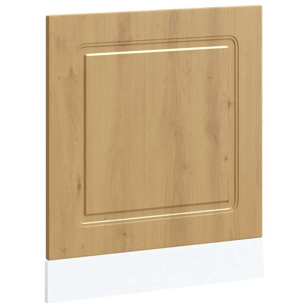 vidaXL Oppvaskmaskin panel artisan eik 60x1,5x67 cm konstruert tre