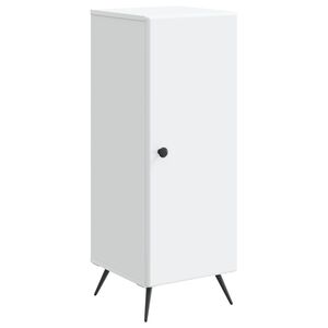 vidaXL Serviesskap Hvit 33 x 34,5 x 90 cm Konstruert tre