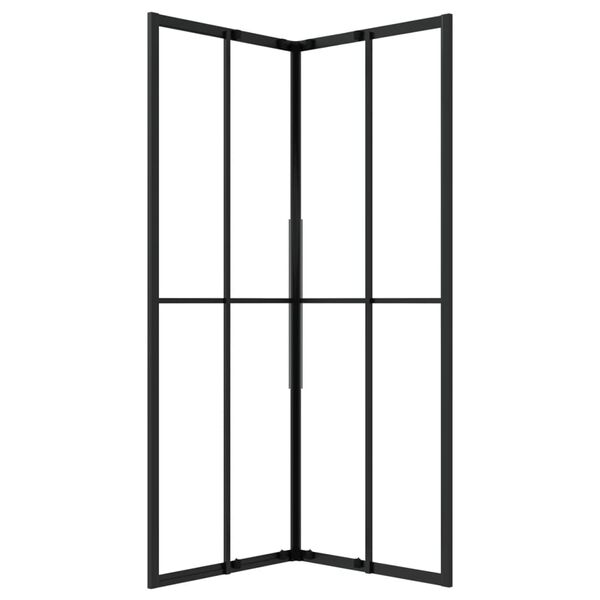 vidaXL Dusjkabinett ESG 70x70x180 cm