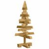 vidaXL Juletre med stativ Brun 60 cm Heltre furu