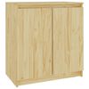 vidaXL Sideskap 60x36x65 cm heltre furu