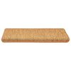 vidaXL Selvklebende trappematter sisal 30 stk 65x21x4 cm sisal