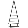 vidaXL Metall juletre Svart 125,5 cm St&aring;l
